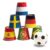 Fotbal cu conserve, joc de tras la tinta, BS Toys