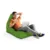 Fotoliu Puf Bean Bag tip Lounge Iarba verde
