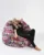 Fotoliu Puf king size flower power umplut cu fulgi de burete memory mix