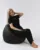 Fotoliu Pufrelax Relaxo Gama Premium Textil Black Velvet cu husa detasabila textila umplut cu perle polistiren