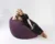 Fotoliu Pufrelax matusalem fancy purple umplut cu fulgi de burete memory mix