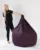 Fotoliu Pufrelax nirvana gigant fancy purple cu husa detasabila textila umplut cu perle polistiren