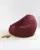 Fotoliu Pufrelax nirvana gigant velvet marsala cu husa detasabila textila umplut cu perle polistiren