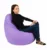 Fotoliu Pufrelax nirvana hobbit violet piele eco umplut cu perle polistiren