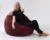 Fotoliu Pufrelax relaxo xl velvet marsala cu husa detasabila textila umplut cu perle polistiren
