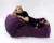 Fotoliu Pufrelax yoga xl mulberry umplut cu fulgi de burete memory mix