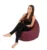 Fotoliu beanbag relaxo plum  umplut cu perle polistiren