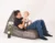Fotoliu mediu kudos brown glimmer gama premium pu umplut cu perle polistiren fotoliu sac marca pufrelax
