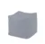 Fotoliu mic taburet cub Panama Grey pretabil si la exterior umplut cu perle polistiren