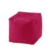 Fotoliu mic taburet cub Panama Pink pretabil si la exterior umplut cu perle polistiren