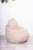 Fotoliu puf Bean bag bej XL cu husa interioara