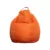 Fotoliu puf Bean bag orange XL cu husa interioara