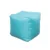 Fotoliu puf cub turcoaz cu husa interioara