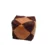 Fotoliu taburet cub wine and toffee piele eco umplut cu perle polistiren