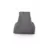 Fotoliu tip para Big Bean Bag textil umplut cu perle polistiren gri