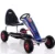 GO Kart cu pedale, 6-15 ani, Kinderauto F8-3, roti Gonflabile 6 inch, culoare Albastru