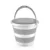 Galeata pliabila BabyJem Grey pentru baie