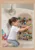 Gardulet loc de joaca interiorexterior Nichiduta Garden 240x200cm cu poarta de siguranta,cos de baschet, tabla de scris,covoras din spuma 4cm grosime,cuburi,cosulet pliabil si 100 bile Moon Coffee