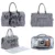 Geanta de infasat Childhome Mommy Bag Pied de Poule Negru