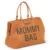 Geanta de infasat Childhome Mommy Bag piele ecologica Maro