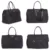 Geanta de infasat matlasata Mommy Bag negru Childhome