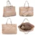 Geanta matlasata Childhome Family Bag bej