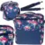 Geanta termoizolanta pentru picnic sau plaja capacitate 11 L Blue Flowers