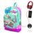 Ghiozdan cu 4 compartimente, Coral High, cu USB, model pisicuta