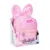 Ghiozdan cu paiete reversibile, Nice, Girabrilla Bunny, Roz