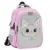 Ghiozdan pentru scoala cu un compartiment si buzunare, Starpak, Kitty Plush