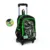 Ghiozdan tip troller cu 3 compartimente, Coral High, model dinozaur