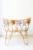 Ghirlanda decor din catifea decoratiune pentru camera copilului Velvet crem perlat menta si galben mustar