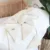 Ghirlanda decor din tesatura bucle decoratiune pentru camera copilului Teddy crem