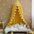 Ghirlanda led cu 20 mini globuri din bumbac, Little Amy, Alb, 315 cm