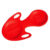 Sanie glider dublu zapada DHS, Rosu