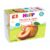 Gustare cu fructe-mere si piersici Hipp, 4 x 100 g