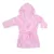 Halat de baie pufos cu gluga 92-104 cm Pink Stars