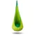 Hamac tip Cocoon pentru copii 140 x 55 cm Neo-Sport Cocoon Green, utilizare interiorexterior, capacitate maxima 80 kg, husa detasabila si lavabila, perna gonflabila inclusa