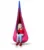 Hamac tip Cocoon pentru copii 140 x 55 cm Neo-Sport Cocoon Pink, utilizare interiorexterior, capacitate maxima 80 kg, husa detasabila si lavabila, perna gonflabila inclusa