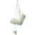 Hamac tip leagan, single, 100×48 cm, suport pentru picioare, bara lemn