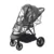 Husa de ploaie pentru carucior, Lorelli, model universal, geanta de transport inclusa, 72 x 57 x 47 cm