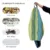 Husa fotoliu Puf Bean Bag tip Para L fara umplutura marinha mint
