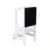 Inaltator Learning Tower cu tabla de scris MeowBaby lemn Alb