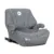 Inaltator auto pentru copii Lorelli Pyxis Grey 125-150 cm, i-Size, isofix, booster cu spatar detasabil, 6-12 ani