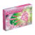 Joc de constructie magnetic Geomag Pink, 68 piese