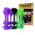 Joc de darts cu ventuze, Tossit, 7 buc, Mov-Verde
