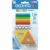 Joc magnetic de constructie, Geomag, Supercolor Panels Recycled Blister, 15 piess