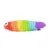 Jucarie antistres TToys cu ventuze Rainbow fidget Squido Slug