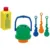 Jucarie baloane de sapun galetusa cu 3 inele si 250 ml solutie Pustefix bubble toys