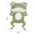 Jucarie de baie cu cheita Swimming frog Green